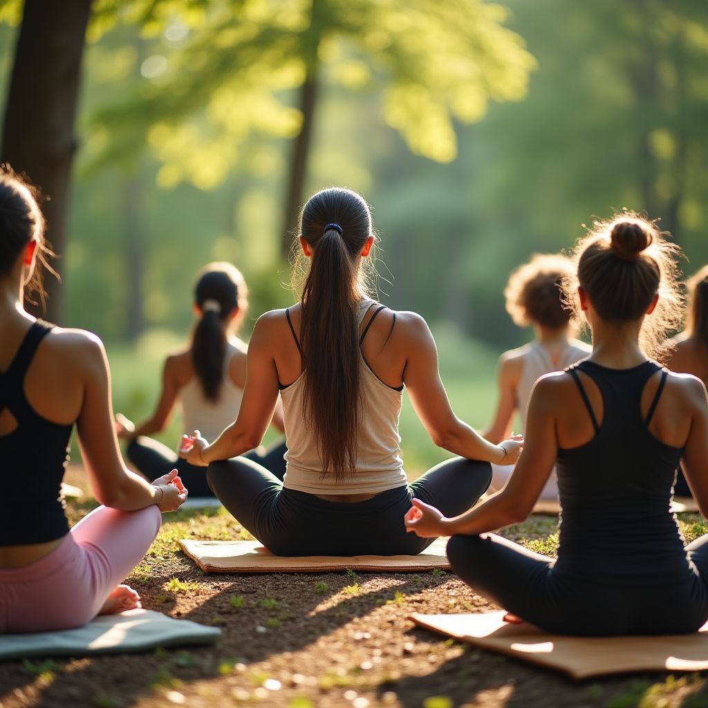 Community mindfulness event