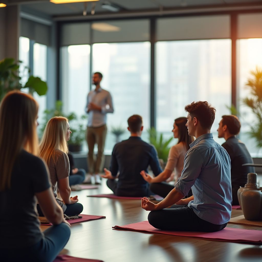 Corporate mindfulness training