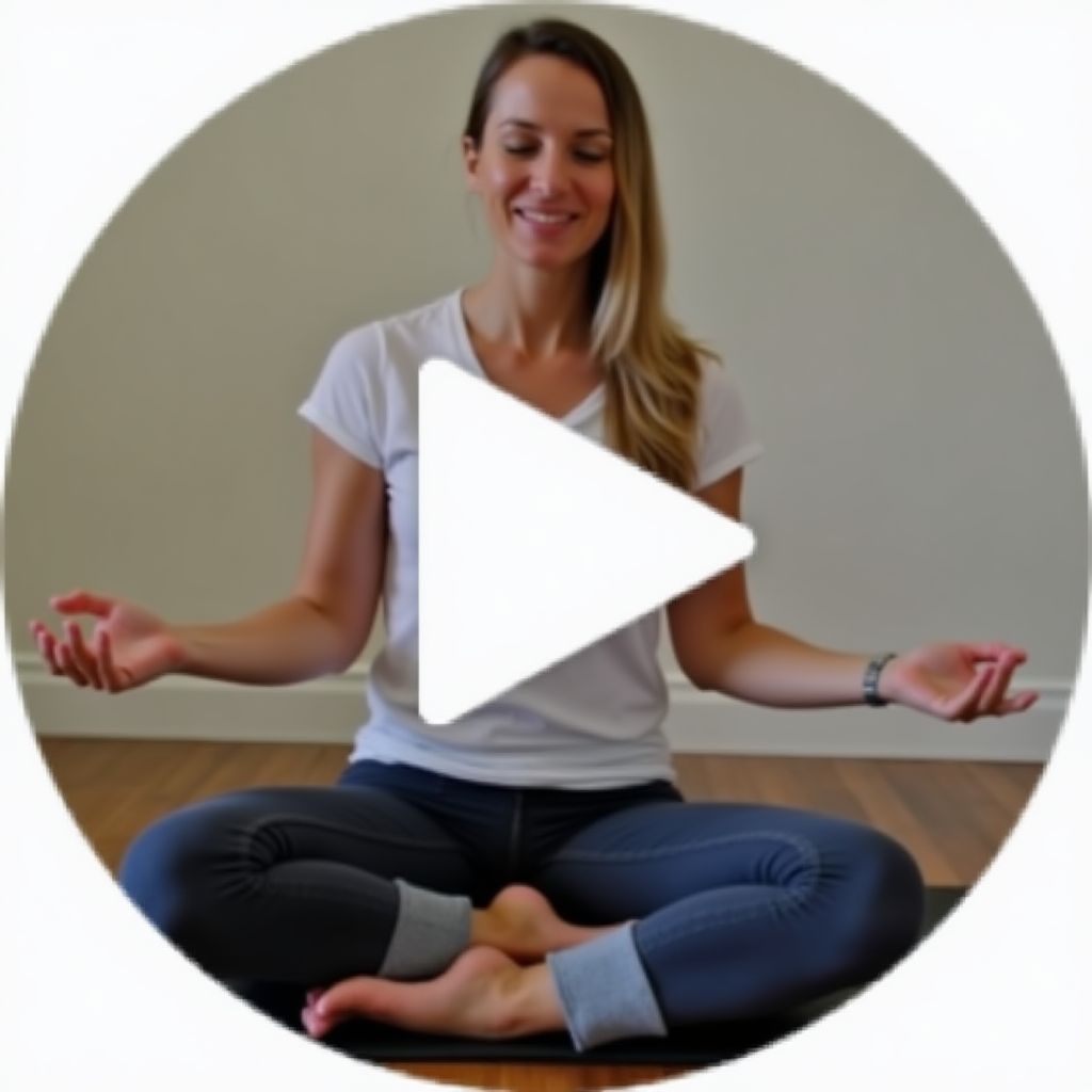 Meditation tutorial video thumbnail